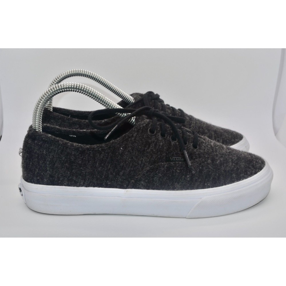 Vans Authentic Atwood Grey Heather Wool Skate Shoes Men 6.5 Women 8